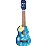 Luna UKE STR S Uke Starry Night Soprano w/Gigbag